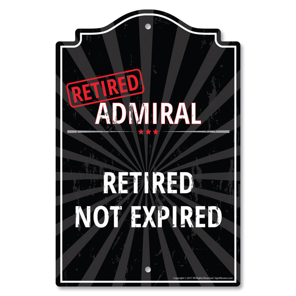 Retired Admiral