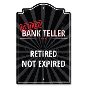 Retired Bank Teller