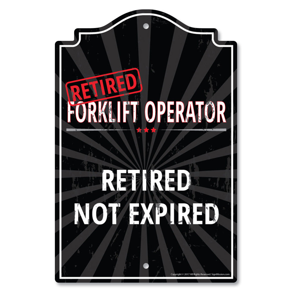 Retired Forklift Operator