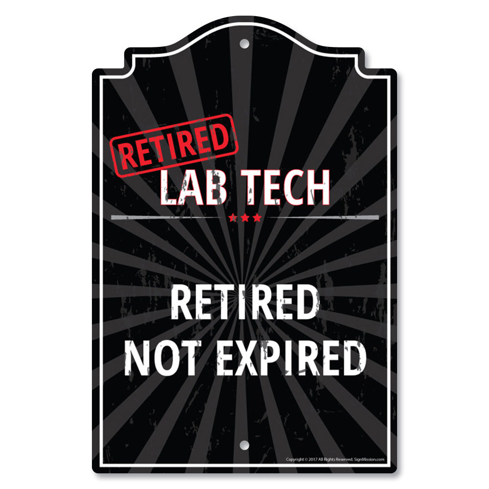 Retired Lab Tech