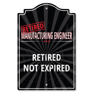 Retired Manufacturing Engineer