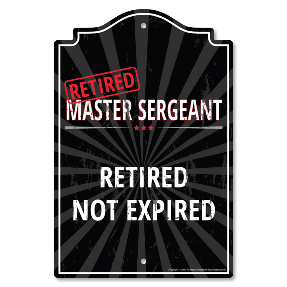 Retired Master Sergeant