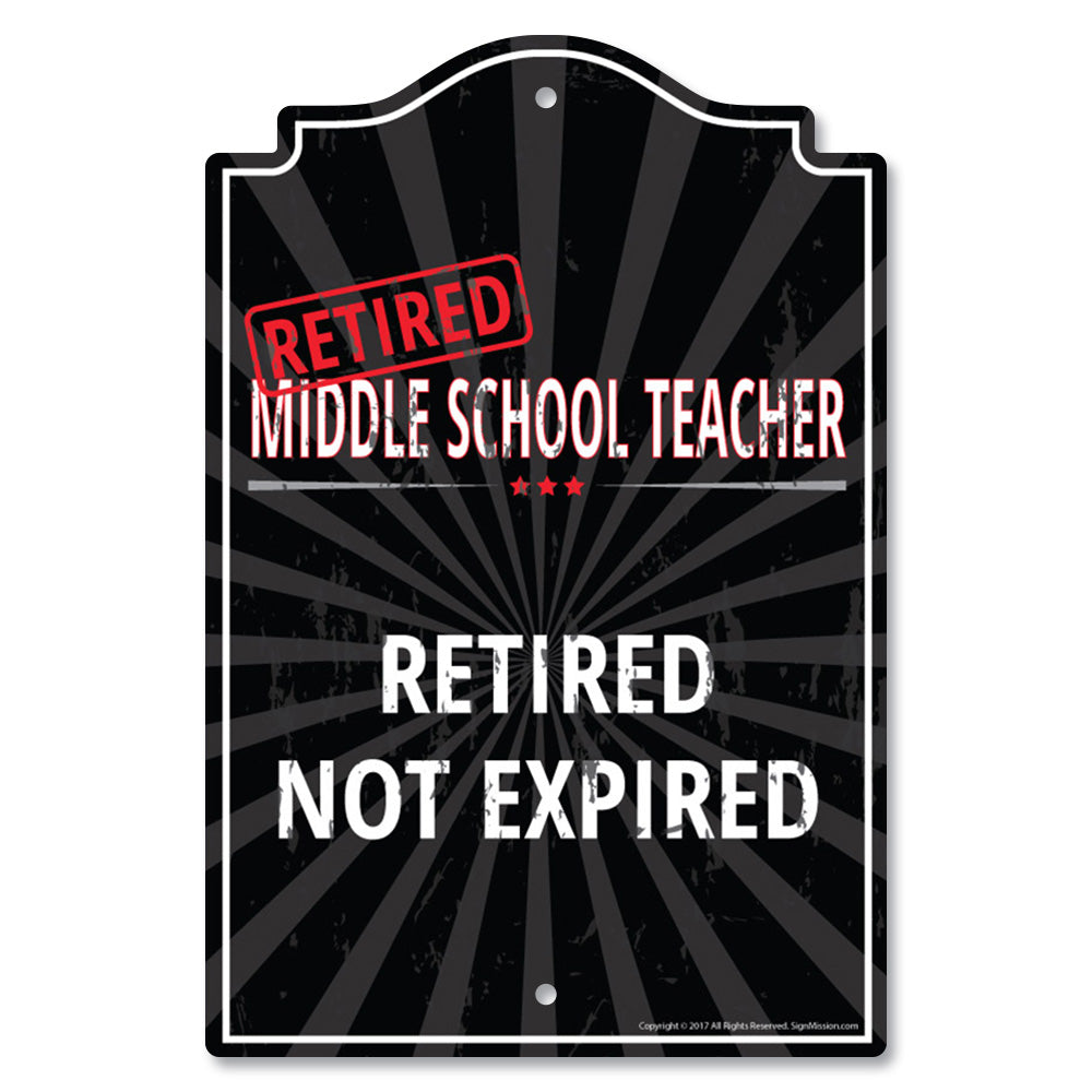 Retired Middle School Teacher
