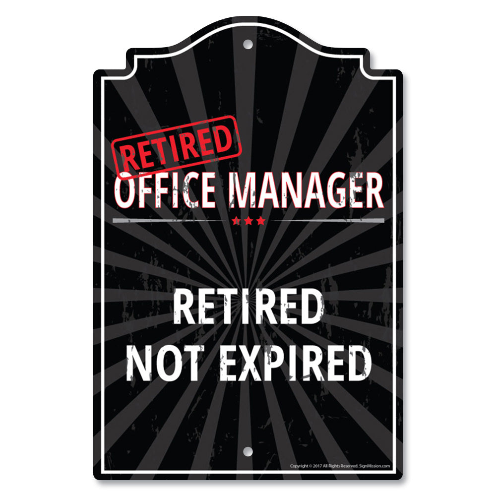 Retired Office Manager