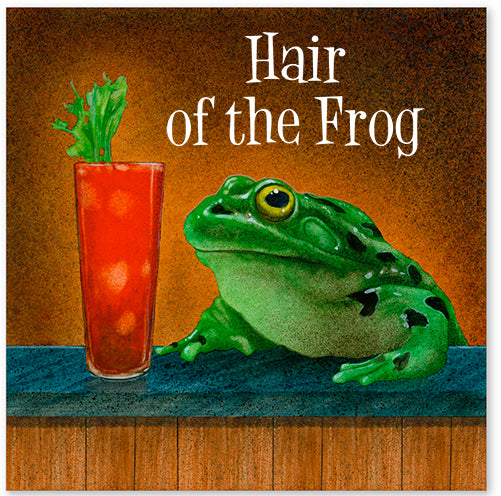 Hair Of The Frog Vinyl Decal Sticker