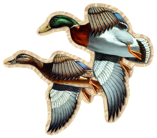 Mallards Wild Ducks Vinyl Decal Sticker