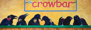 Crow Bar Vinyl Decal Sticker