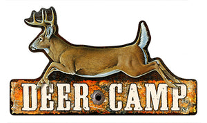 Deer Camp Vinyl Decal Sticker