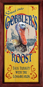 Gobblers Roost Talk Turkey Vinyl Decal Sticker