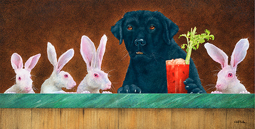 Hare Of The Dog Novelty Sign