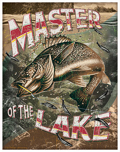 Master Of The Lake Vinyl Decal Sticker