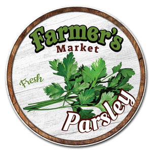 Farmer's Market Parsley Circle
