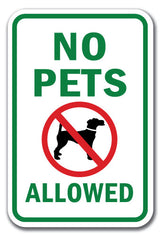 No Pets Allowed