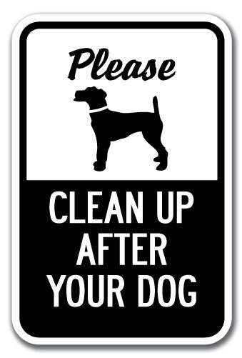 Please Clean Up After Your Dog
