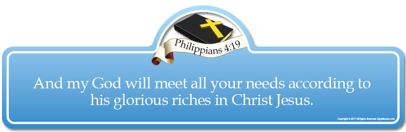 Philippians 4.19B