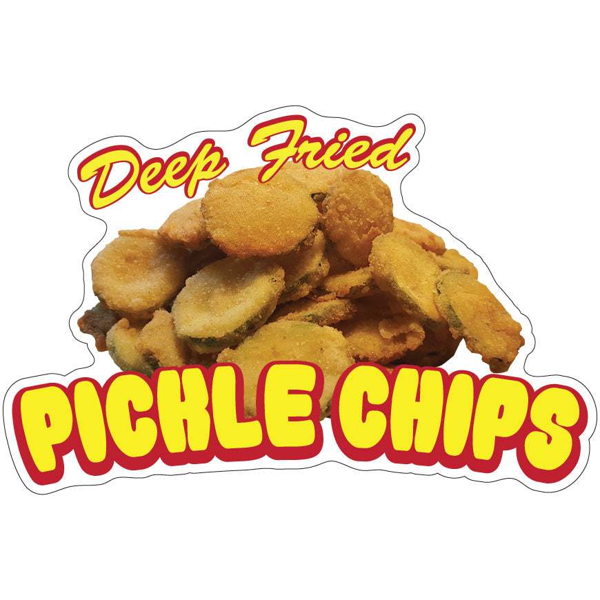 Pickle Chips Die-Cut Decal