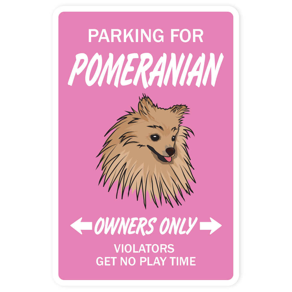 POMERANIAN Sign