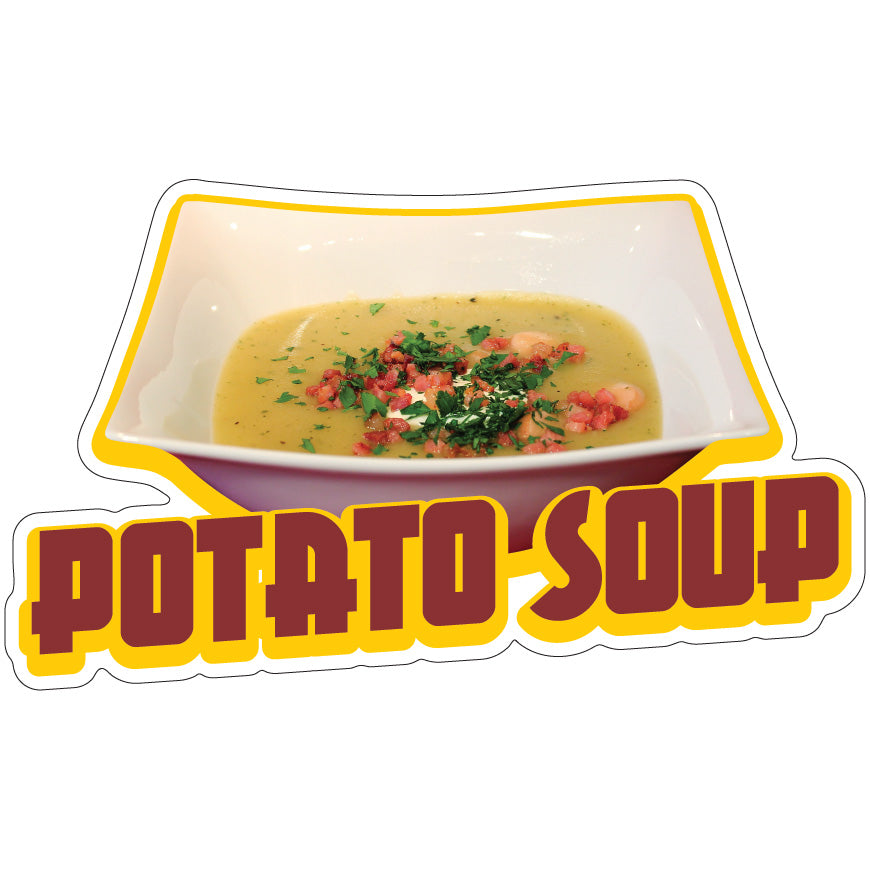 Potato Soup Die-Cut Decal