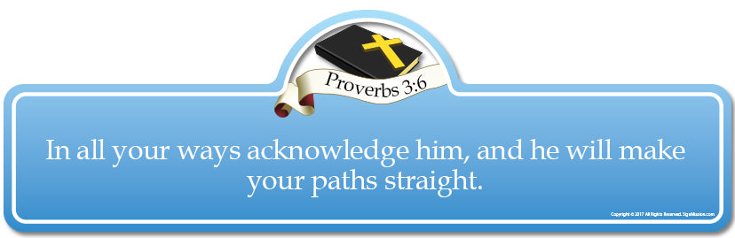 Proverbs 3.6B