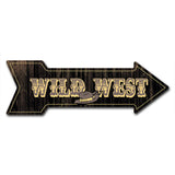 Wild West Arrow Sign
