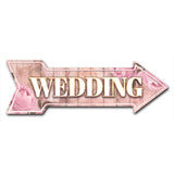 Wedding Arrow Sign