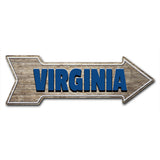 Virginia Arrow Sign
