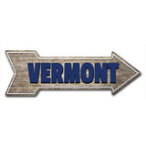 Vermont Arrow Sign