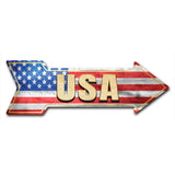 USA Arrow Sign
