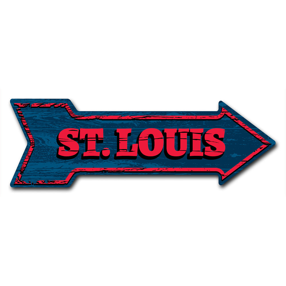 St. Louis Arrow Sign