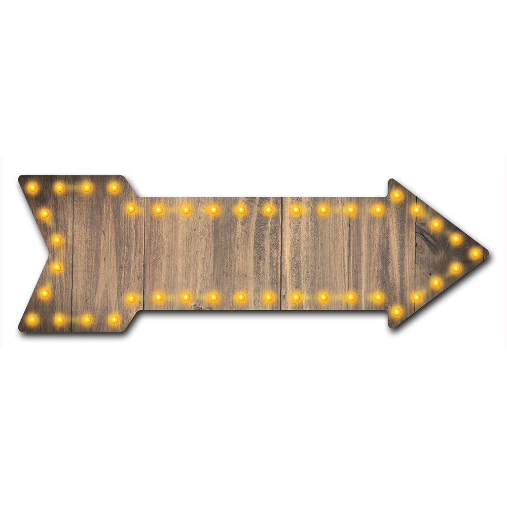 Spotlight Arrow Arrow Sign
