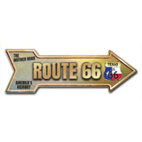 Route 66 Texas Arrow Sign