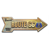 Route 66 Kansas Arrow Sign