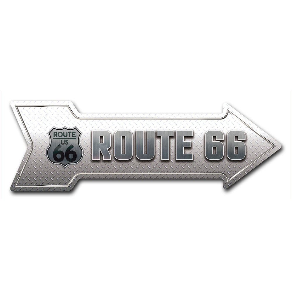 Route 66 2 Arrow Sign