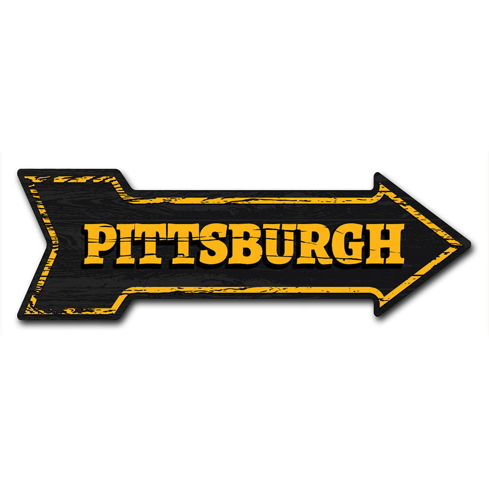 Pitsburgh Arrow Sign
