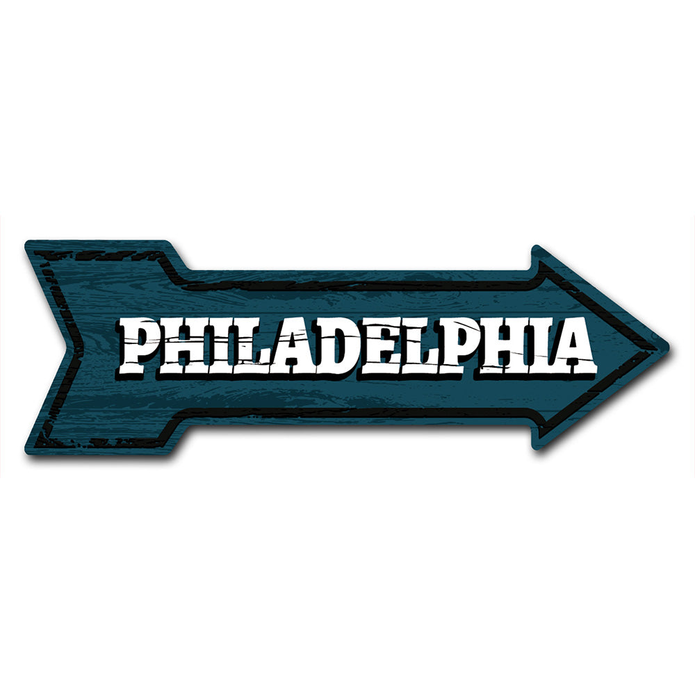 Philadelphia Arrow Sign