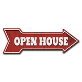 Open House Arrow Sign