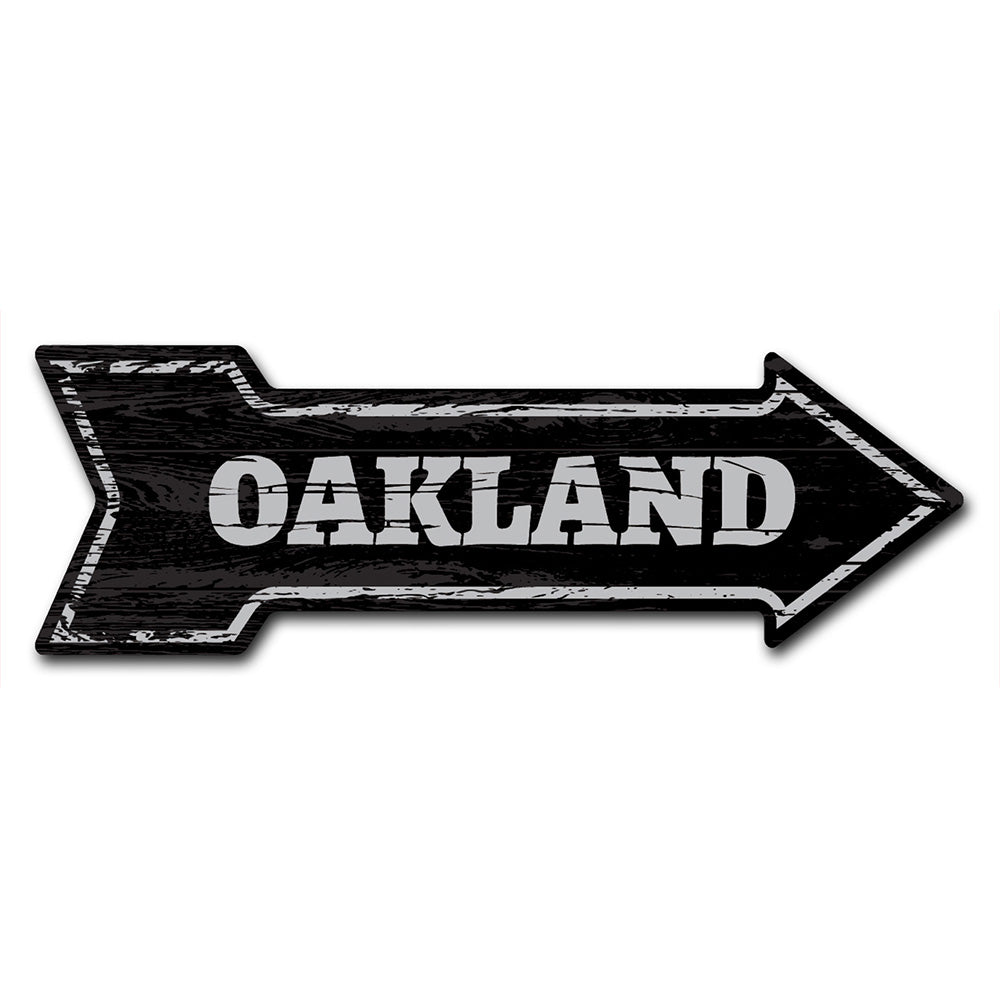 Oakland Arrow Sign