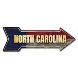 North Carolina Arrow Sign