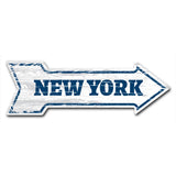 New York (2) Arrow Sign