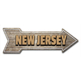New Jersey Arrow Sign