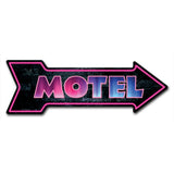 Motel Arrow Sign