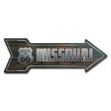 Missouri 66 Arrow Sign