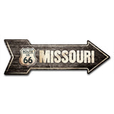 Missouri 66 (2) Arrow Sign