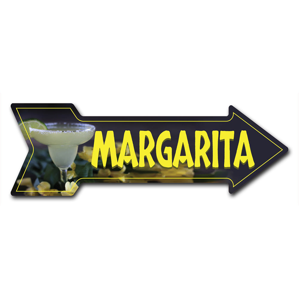 Margarita Arrow Sign