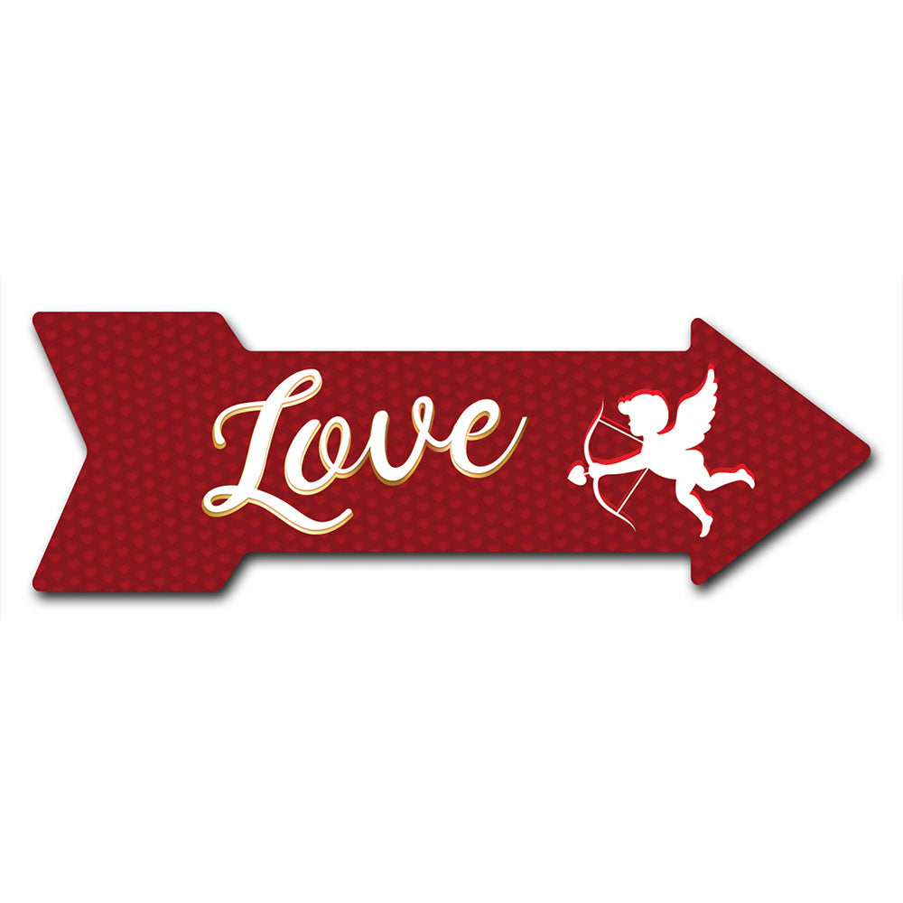 Love Arrow Sign