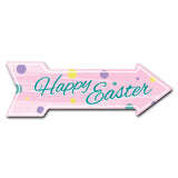 Happy Easter 2 Arrow Sign