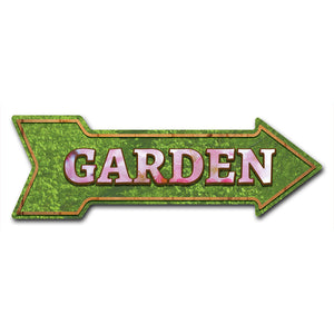 Garden Arrow Sign