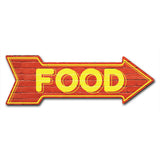 Food Arrow Sign