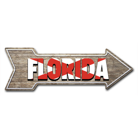 Florida Arrow Sign