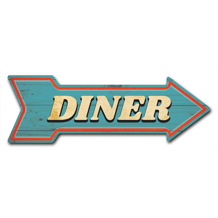 Diner Arrow Sign